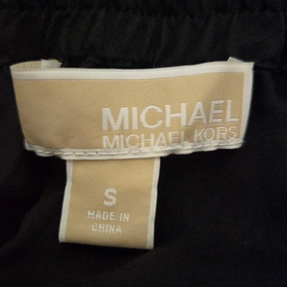 Michael Michael Kors Womens Black Strapless Blouson Maxi Dress Small Rayon - Picture 5 of 6